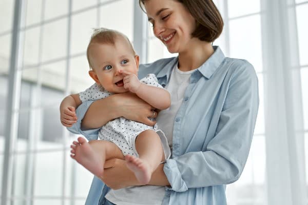 maman et bébé